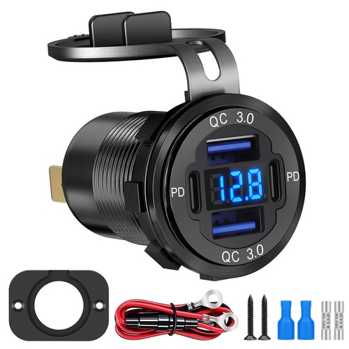 24v port fast car charger - car,